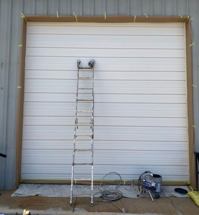 Oklahoma residential driveway exterior color change