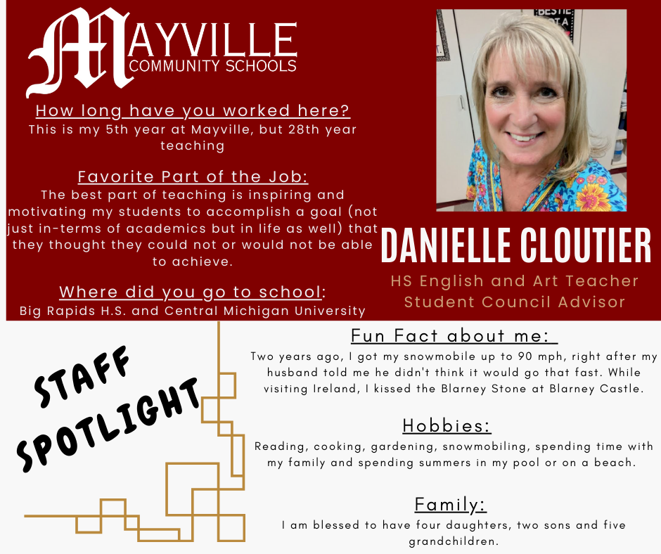 Staff Spotlight
Danielle Cloutier