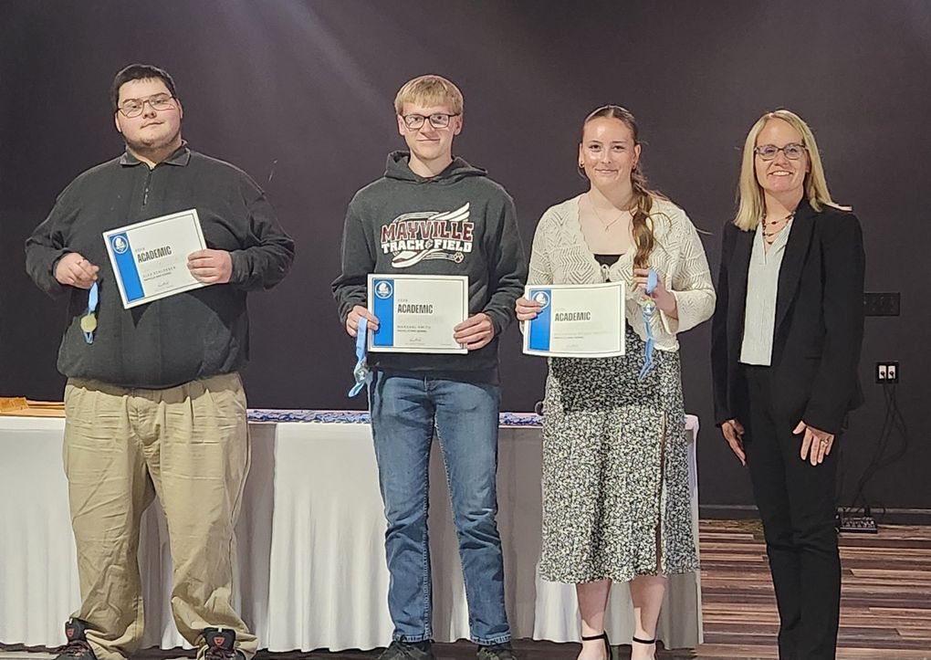 Three students awarded the BTC Academic All-Conference award