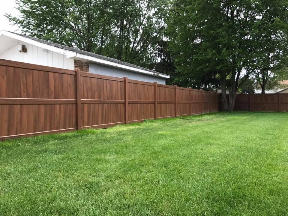 Macomb County Wood Fence Installation