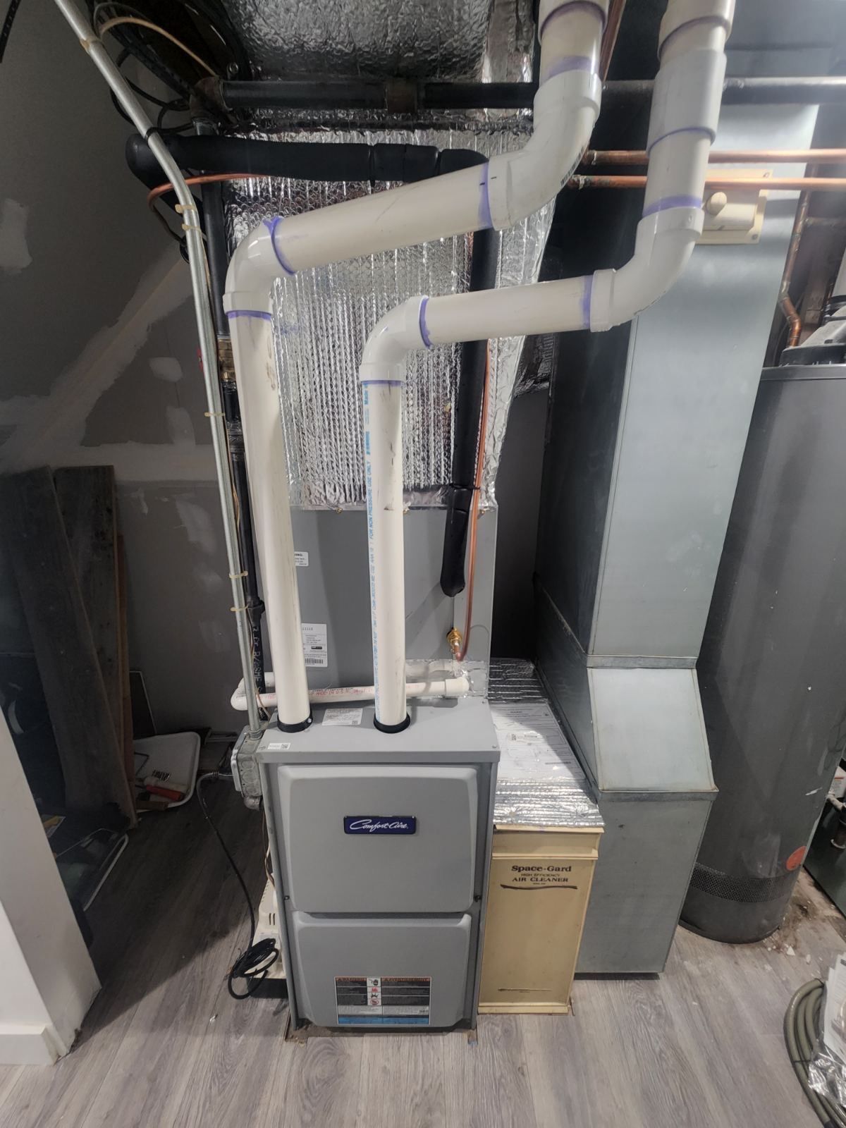 ECM Blower Motor Paired With an Aprilaire Humidifier — Staten Island, NY — Cool Off HVAC