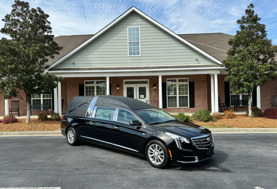 FairHaven Funeral Home hearse