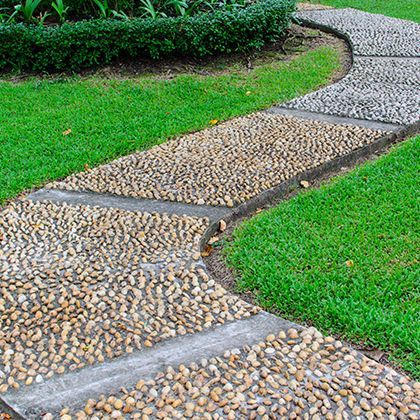 Garden Pathway — Mackay, QLD — Get Turfed