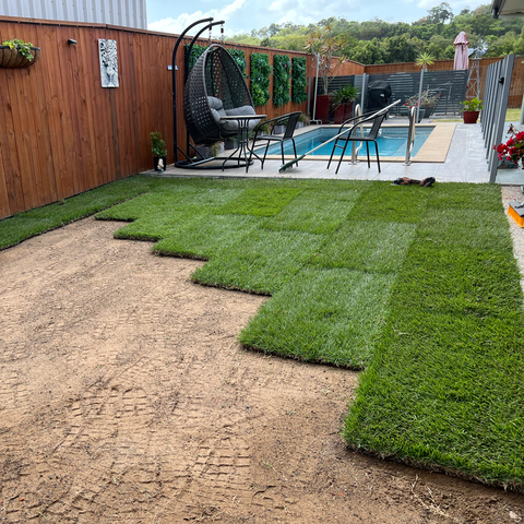 Turf Installation — Mackay, QLD — Get Turfed