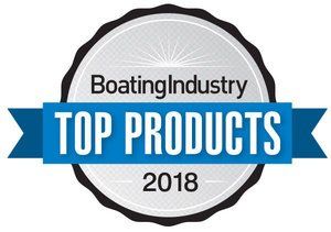 A badge that says boating industry top products 2018 LIFECELL products