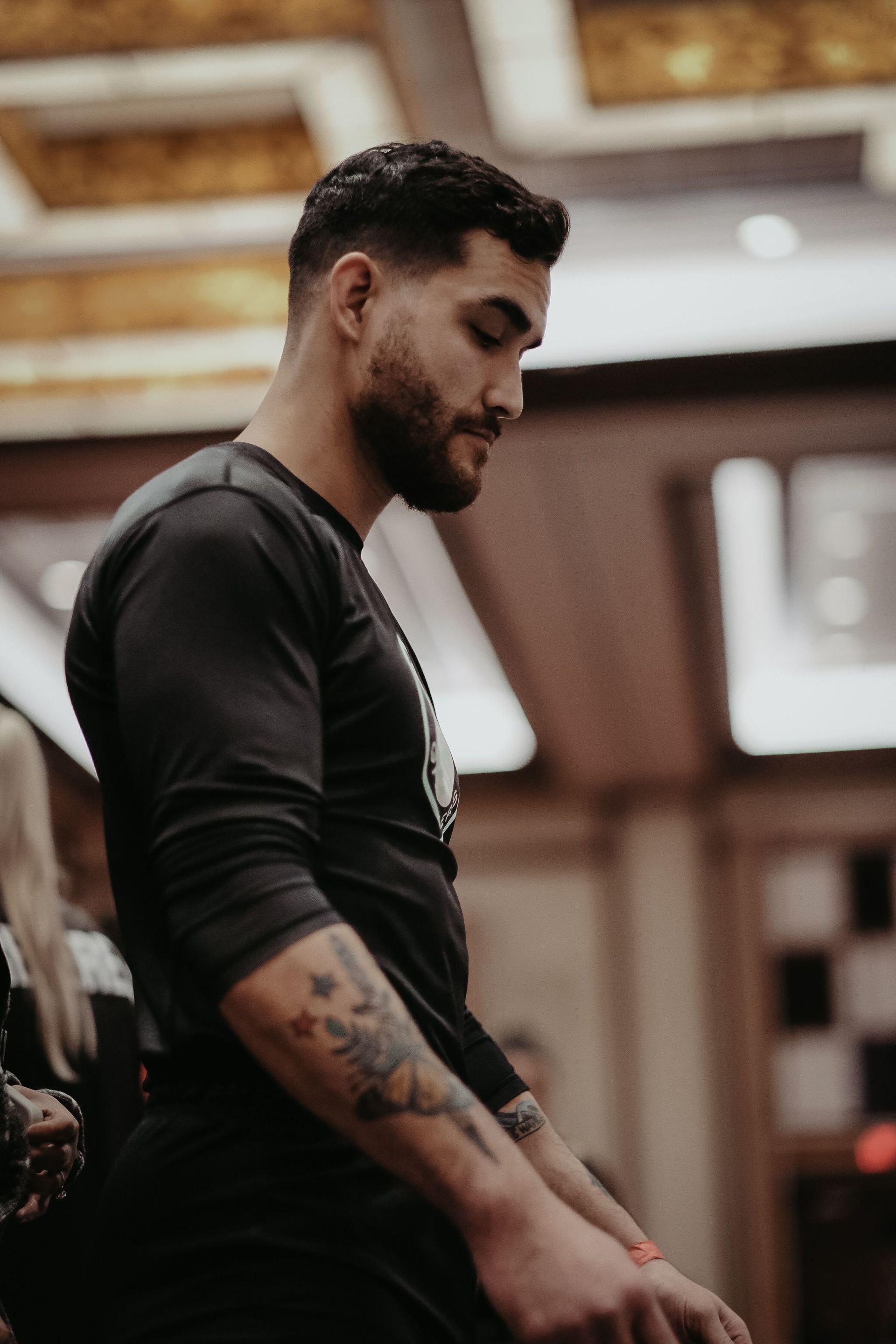 Students drilling Jiu Jitsu techniques at Breathe Jiu Jitsu in Yaphank, NY to build energy.