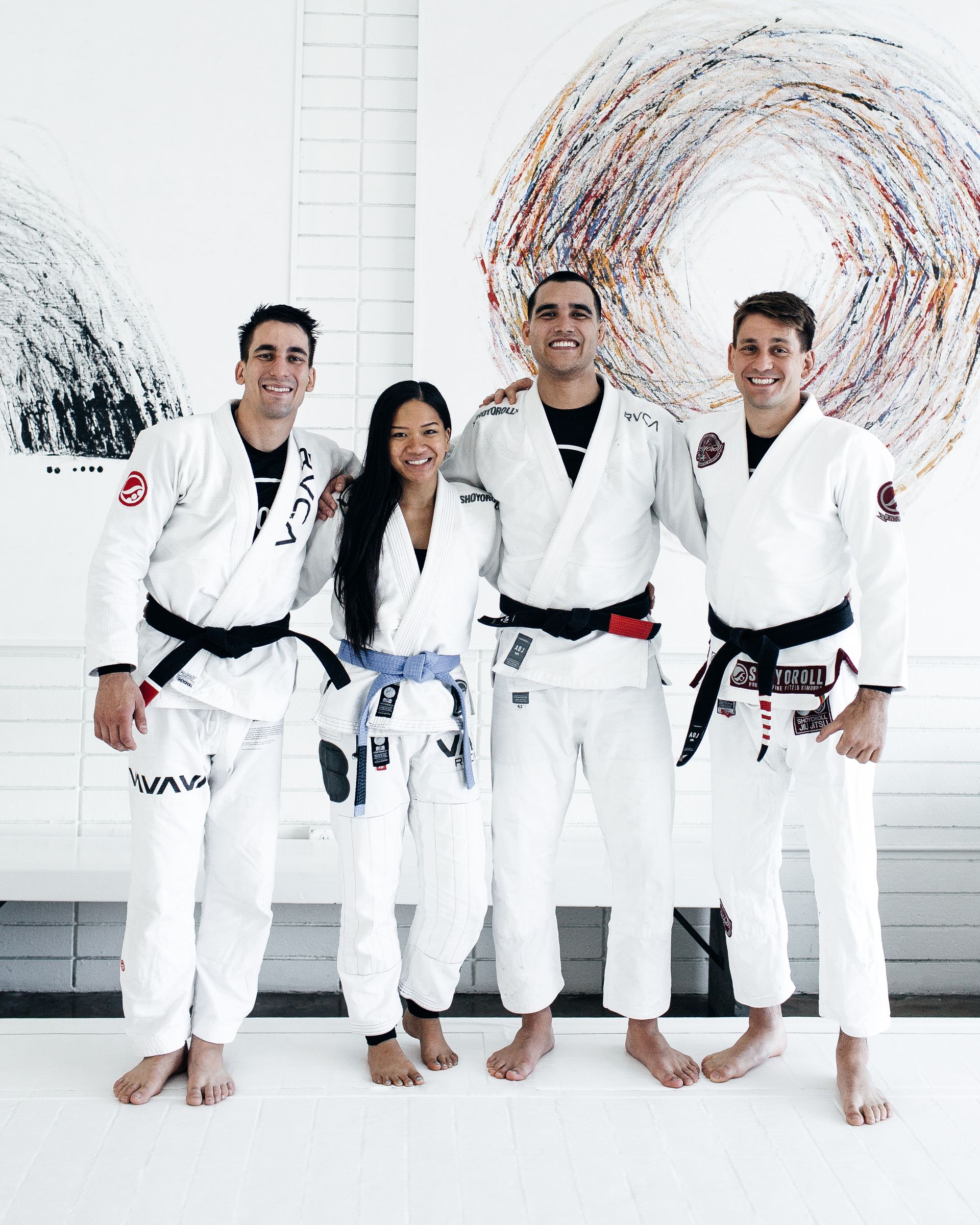 Adults practicing Jiu Jitsu at Breathe Jiu Jitsu in Yaphank, NY, building fitness, and confidence.