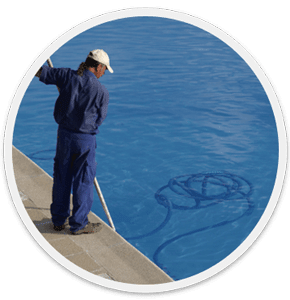 A professional doing pool repairs in Norristown, PA