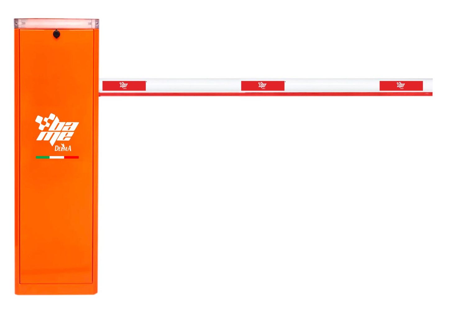 36Vac brushless electromechanical barrier for industrial use for openings up to 8m