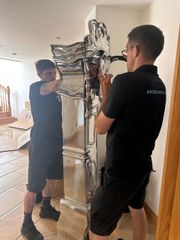 grandfather clock removal