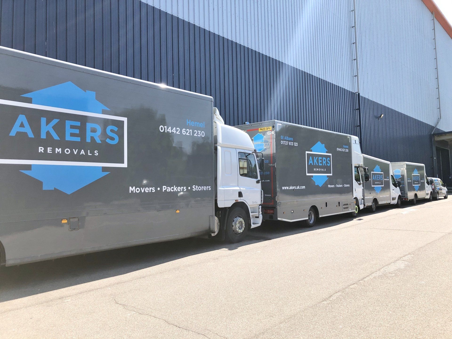 removal vans and trucks