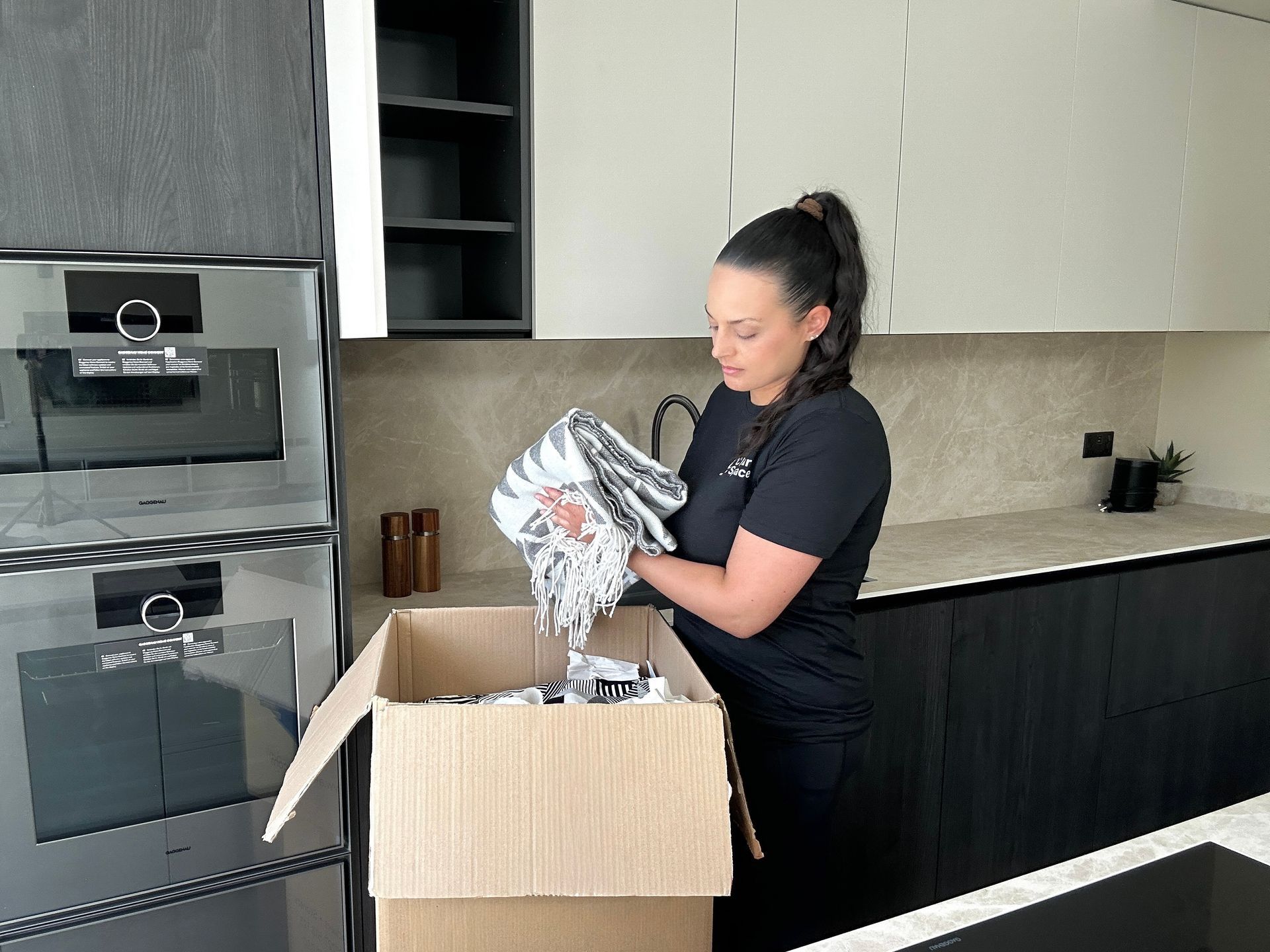 Piano removals Home organisation - unpacking boxes