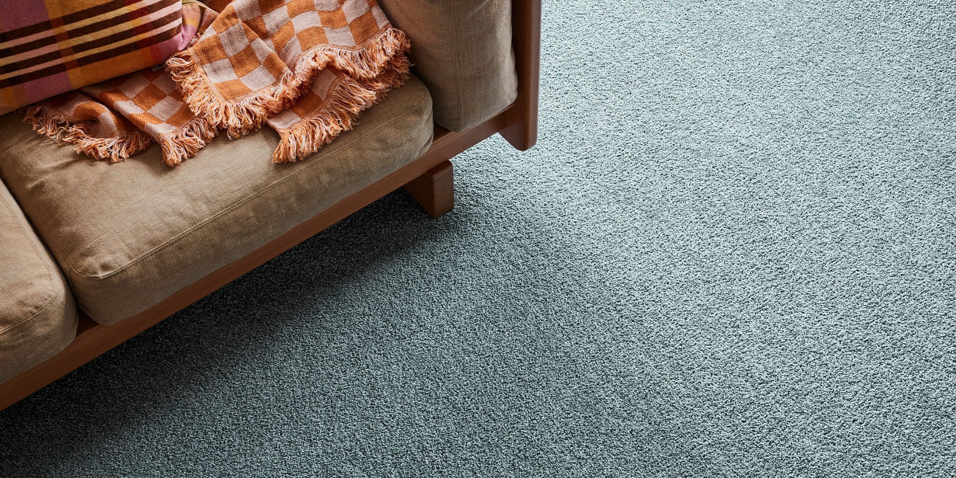 Teal Carpet - Tony Di Milia Flooring