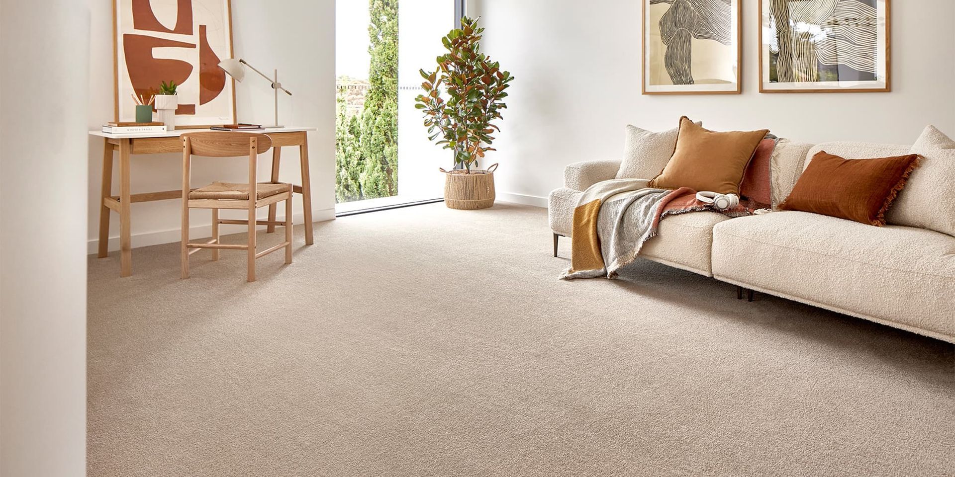 Beige Carpet - Tony Di Milia Flooring