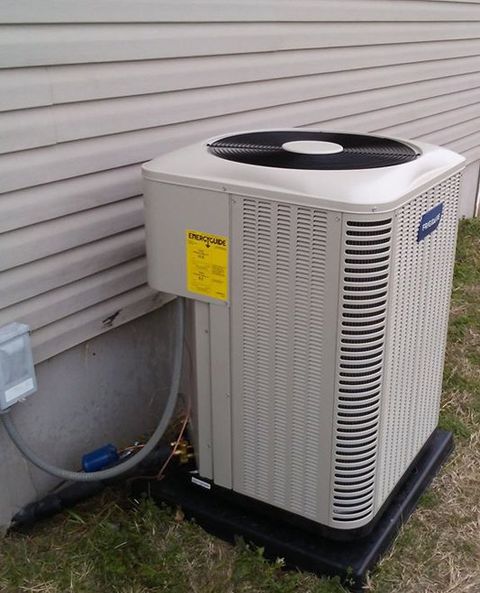 Heat Pump Unit — Grandview, TX — Kingdom Air Conditioning & Heating