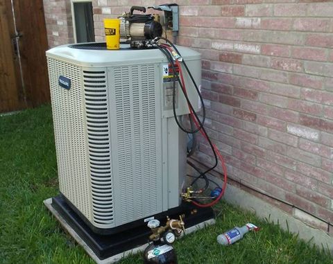 HVAC Unit of An Air Conditioner — Grandview, TX — Kingdom Air Conditioning & Heating