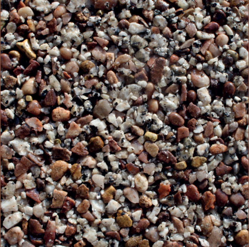 Champagne pink colour blend for resin drive.