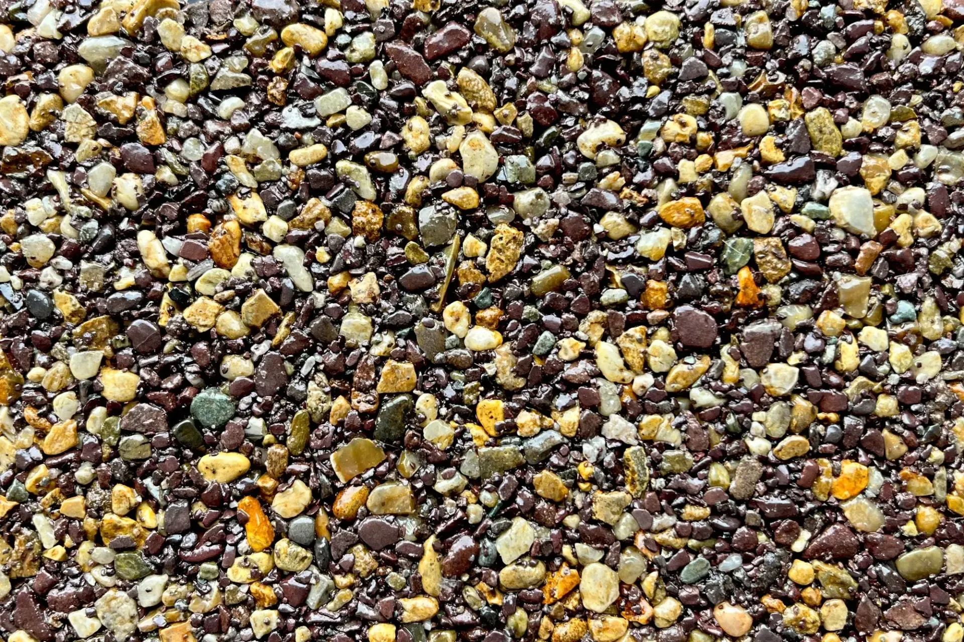 Sienna colour blend for resin driveways.
