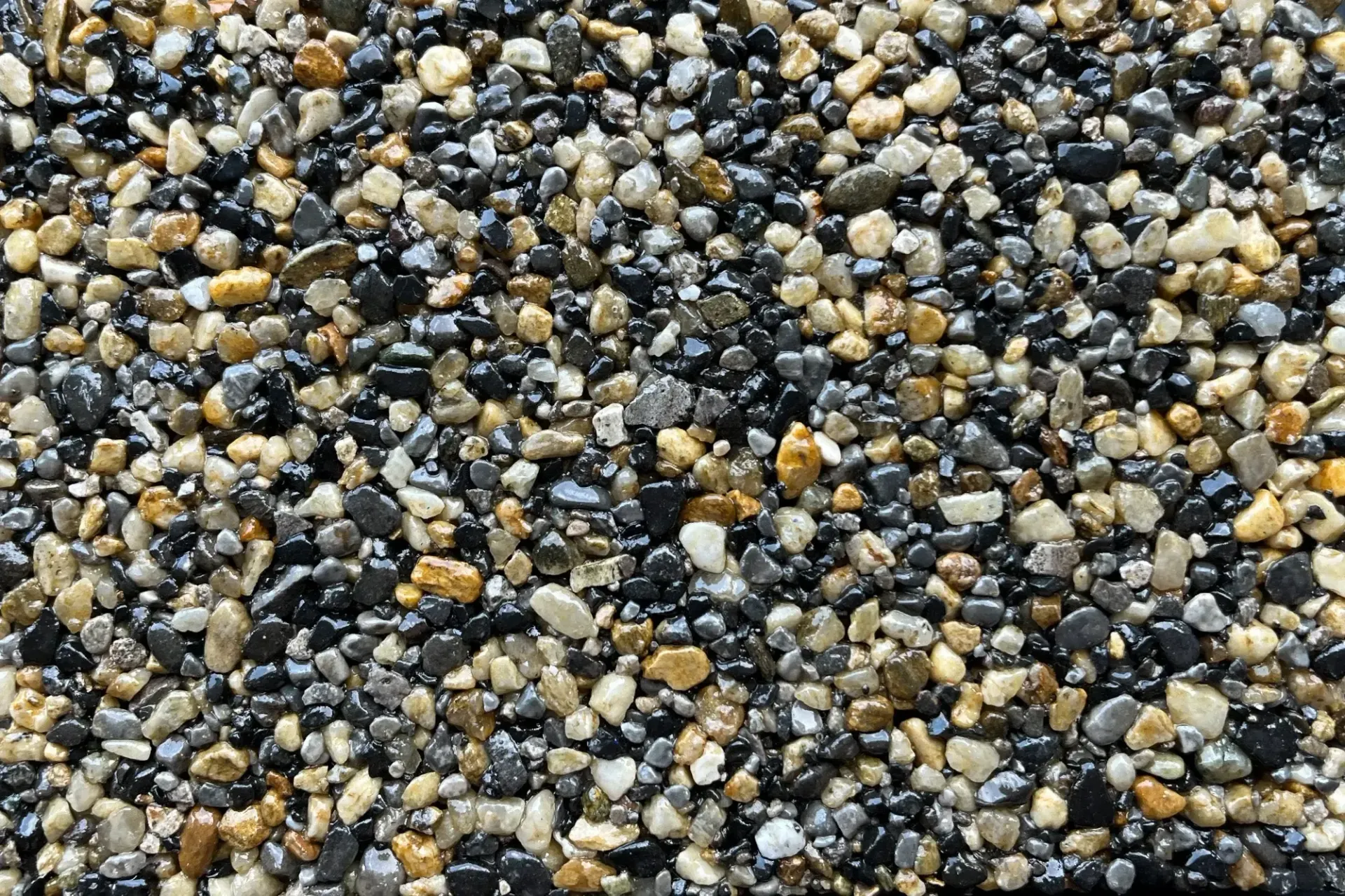 Heather colour blend for resin driveways.