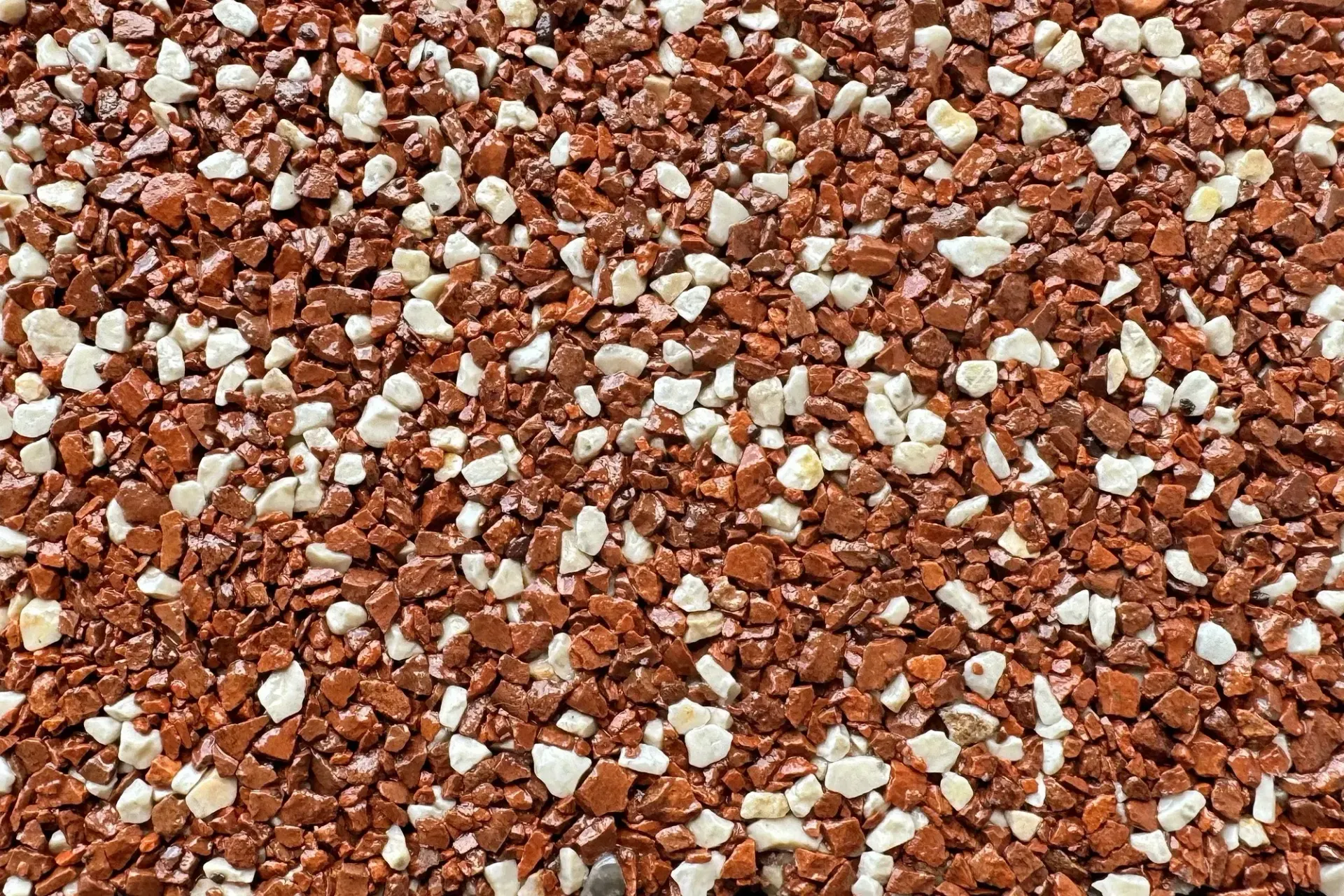 Champagne pink colour blend for resin drive.