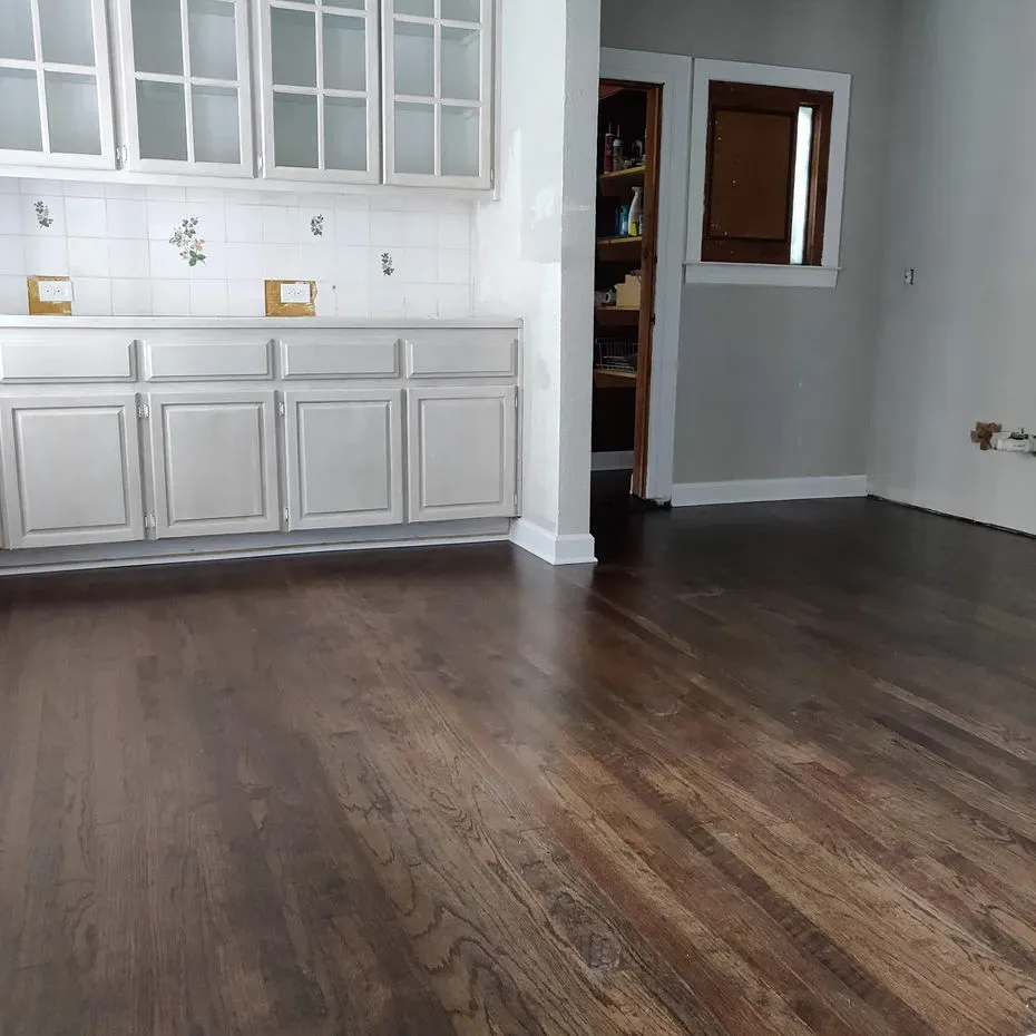 Floor refinishing