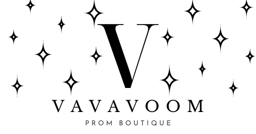 Logo for VAVAVOOM Prom Boutique: large