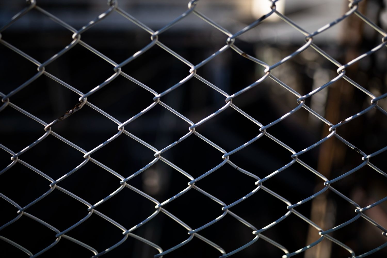 commercial chain-link fence