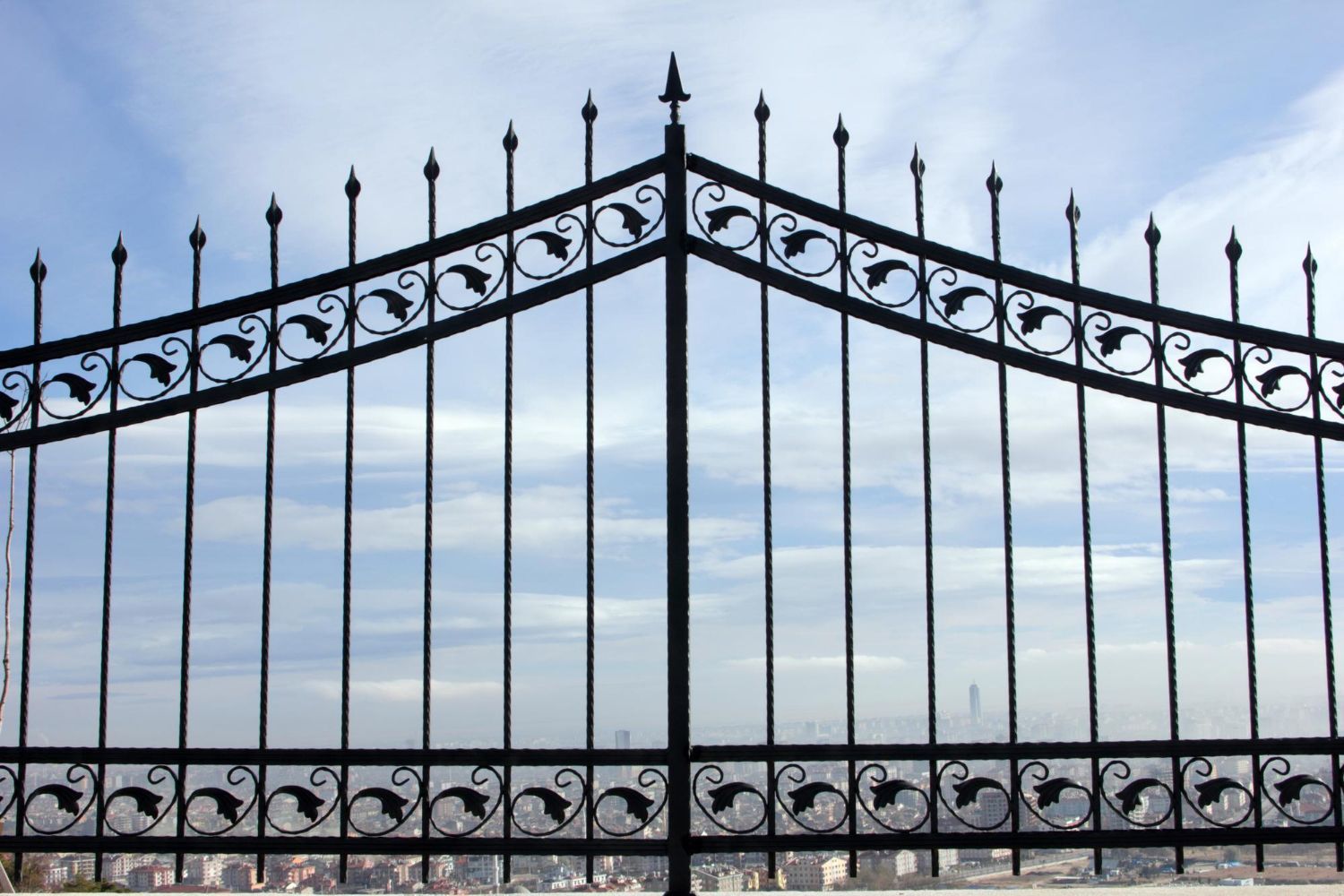 wrought iron fencing