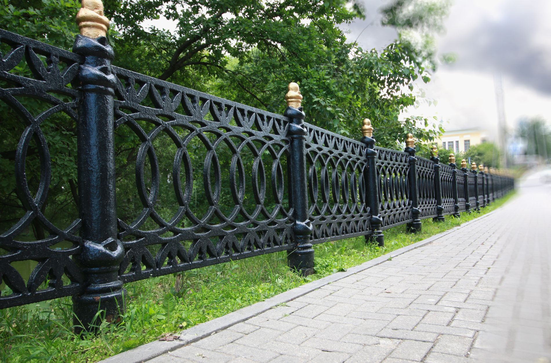 Wrought Iron Fence