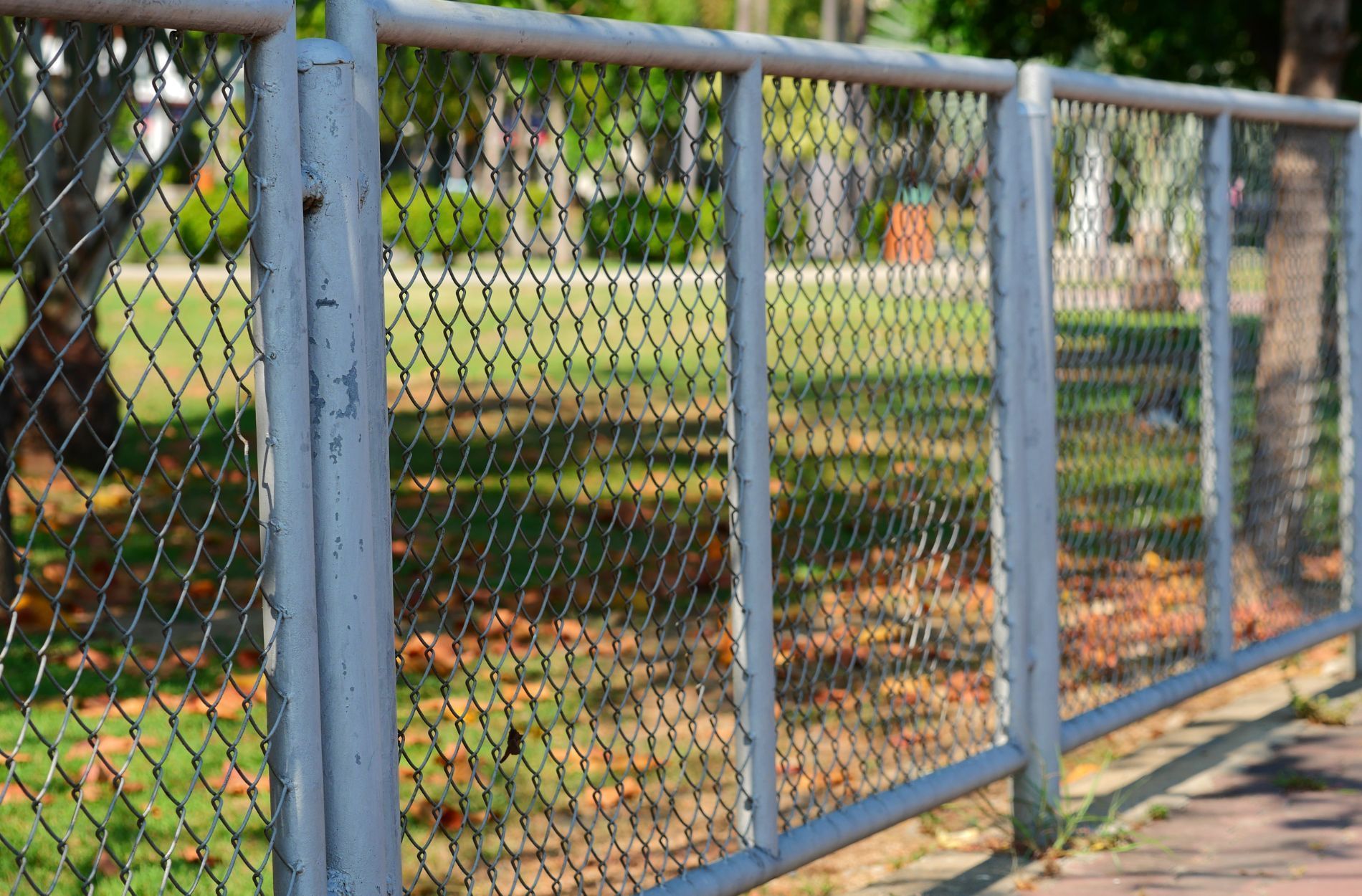 chain link fence