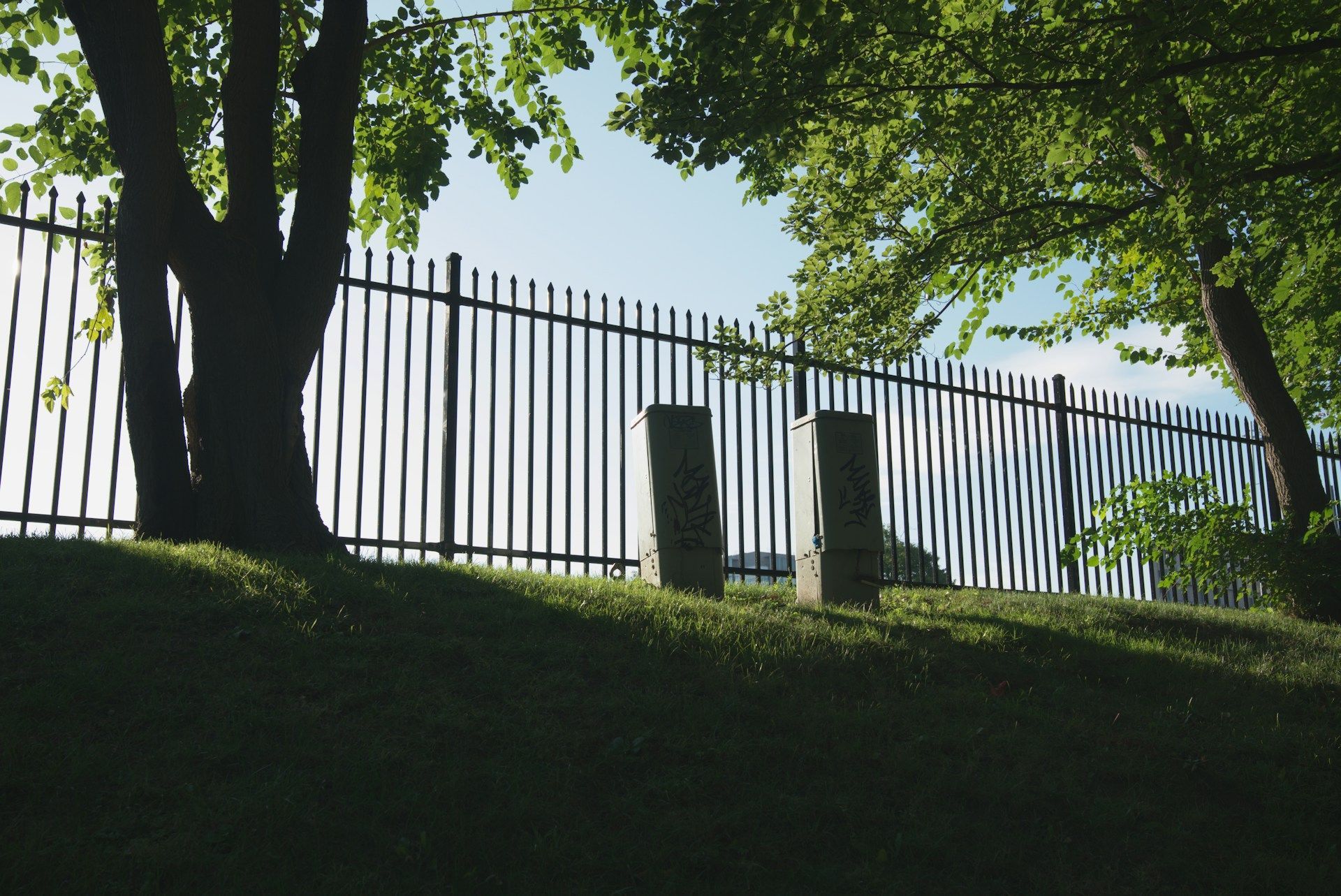 Routine Commercial Fence 