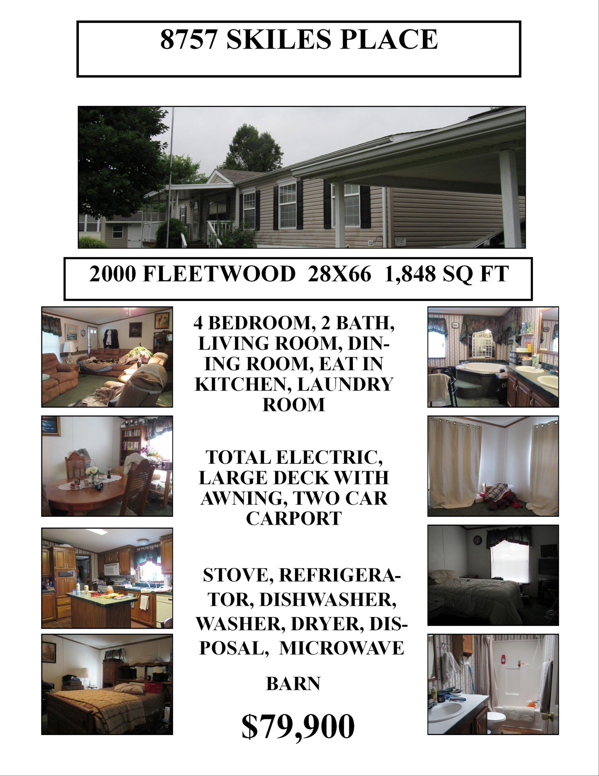 Homes for Sale Lake Of The Pines Mobile Home Park Indianapolis, Indiana