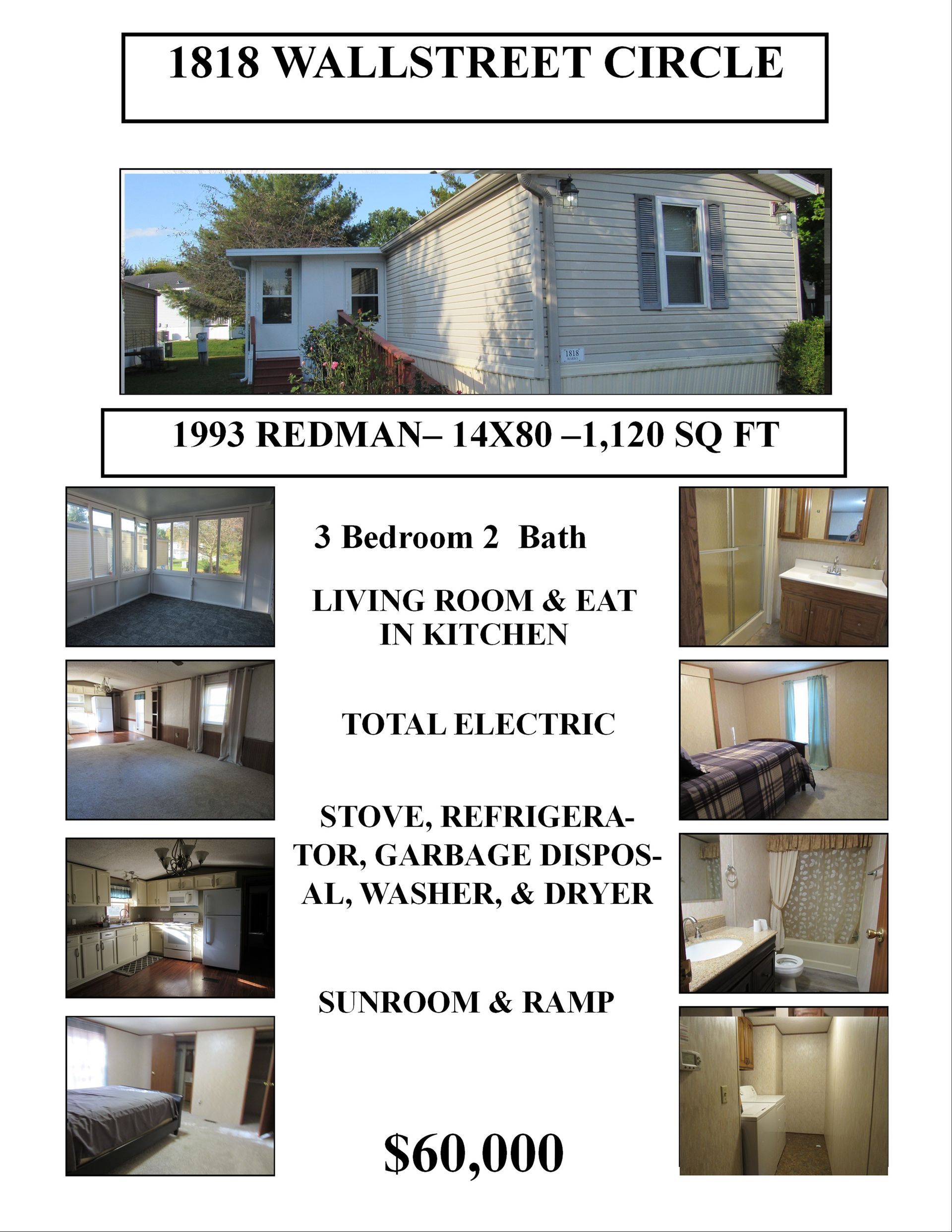 Homes for Sale Lake Of The Pines Mobile Home Park Indianapolis, Indiana