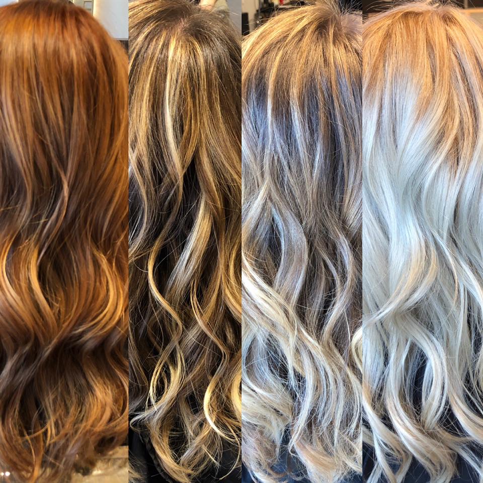 hair salon carmel indiana belayage hairstyle ombre highlights