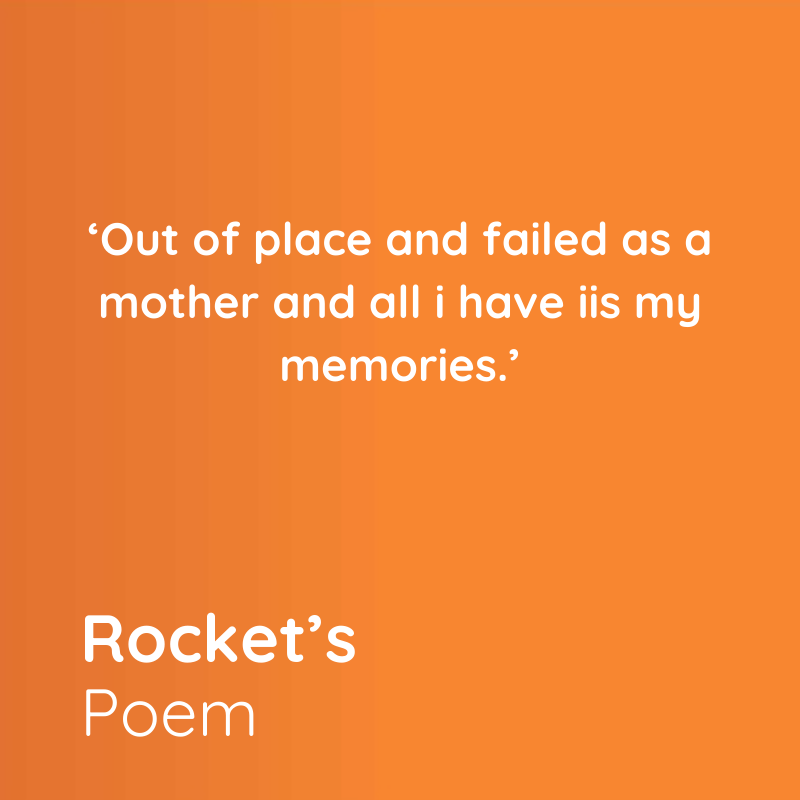 What do i feel out of place and failed as a mother and all i have is my memories