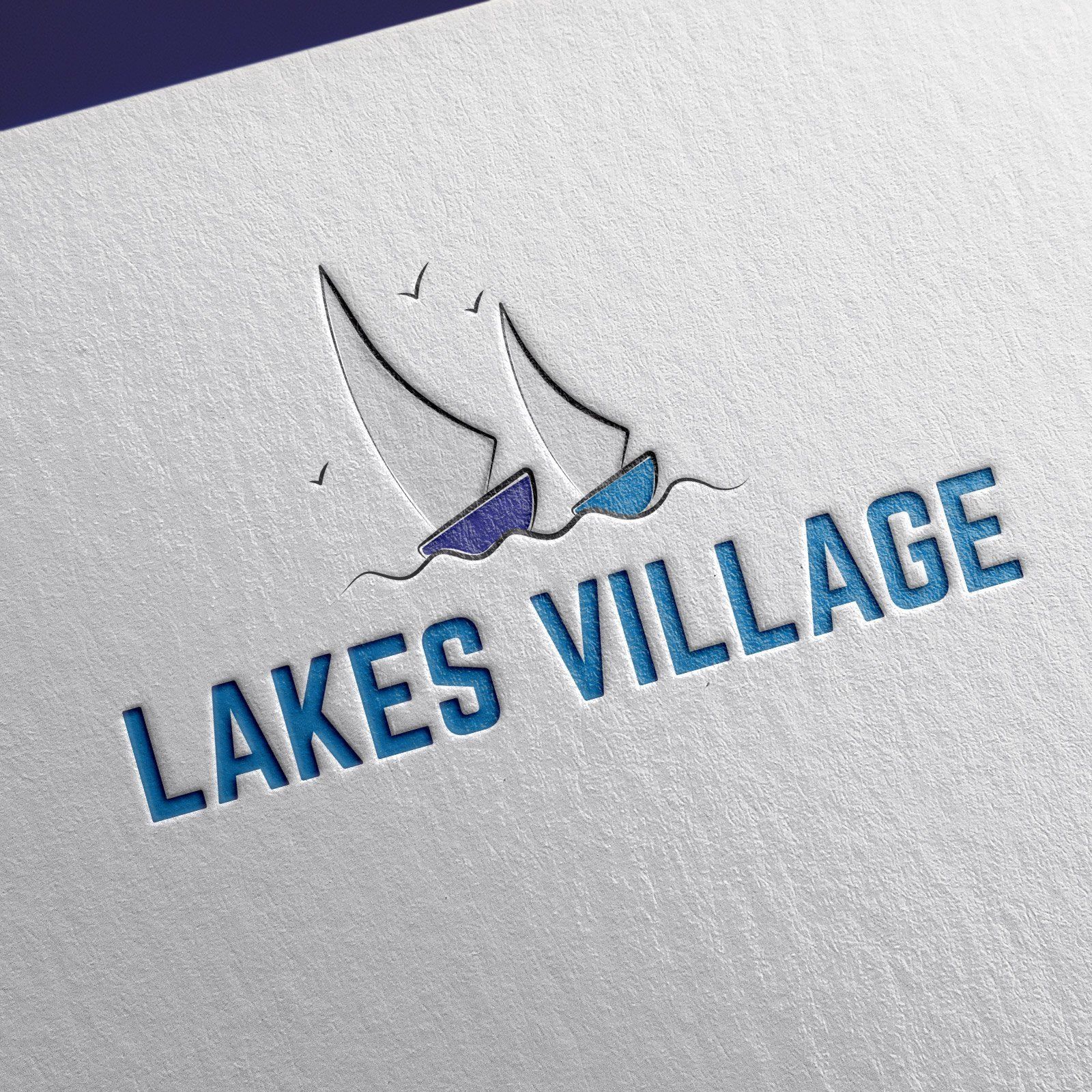 Lakes Village Logo Design