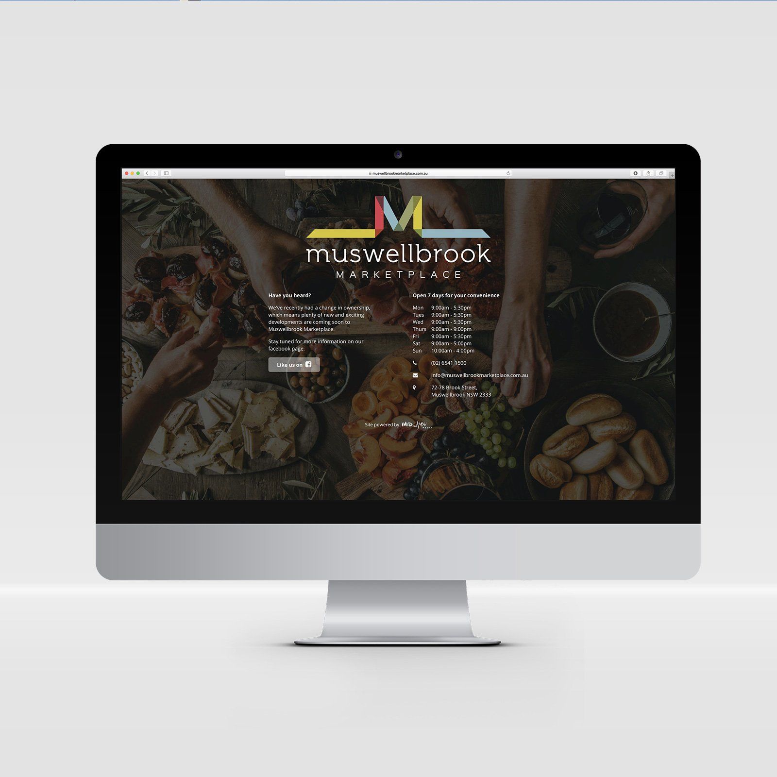 Muswellbrook Marketplace Website