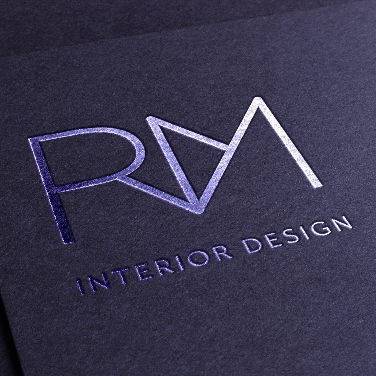 RM Interior Design Logo Design