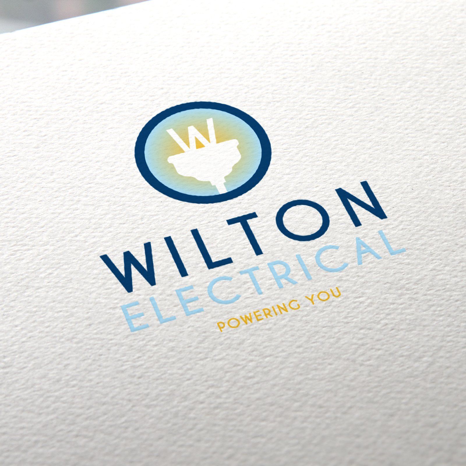 Wilton Electrical Logo Design