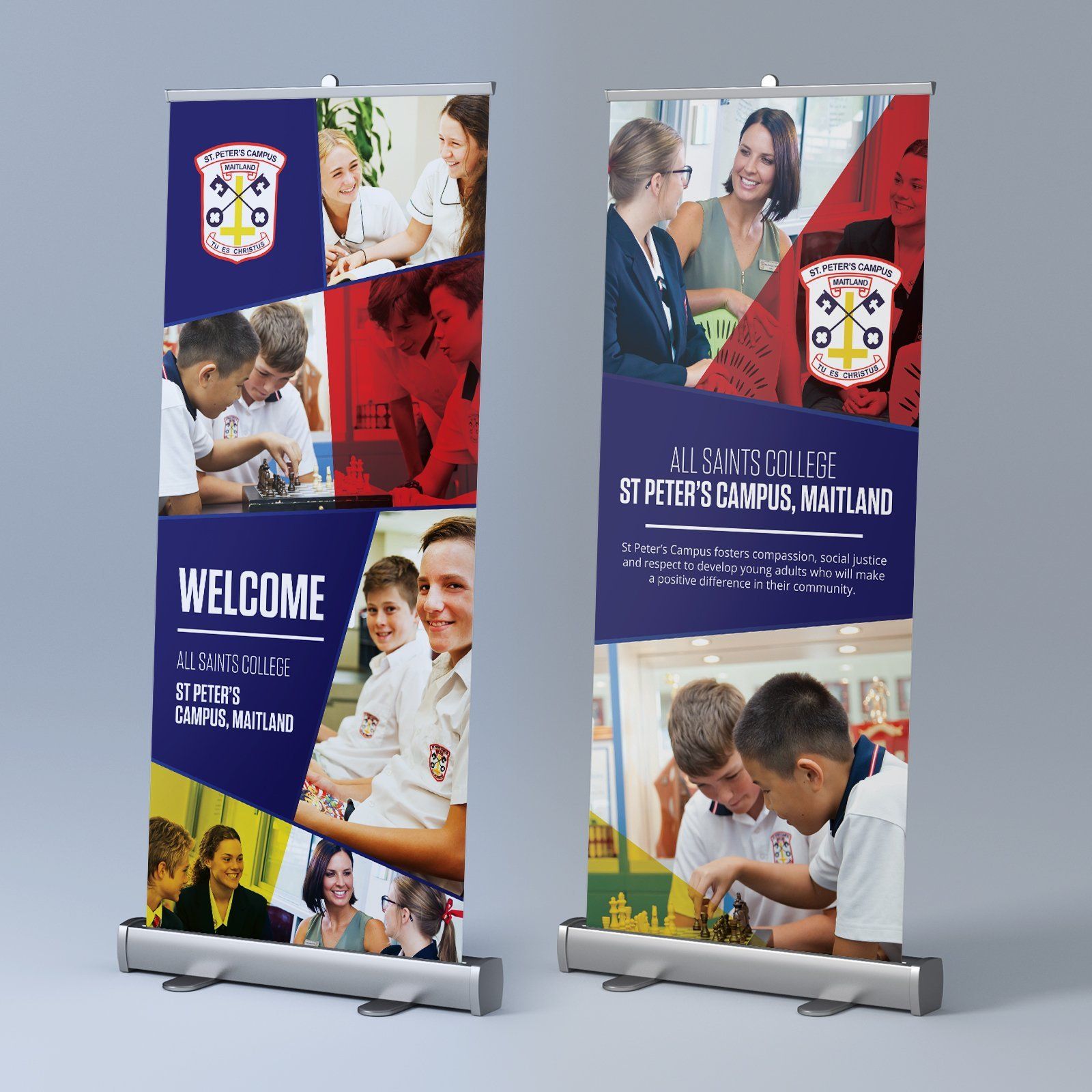 Catholic Schools Office Event Day Rollup Banner