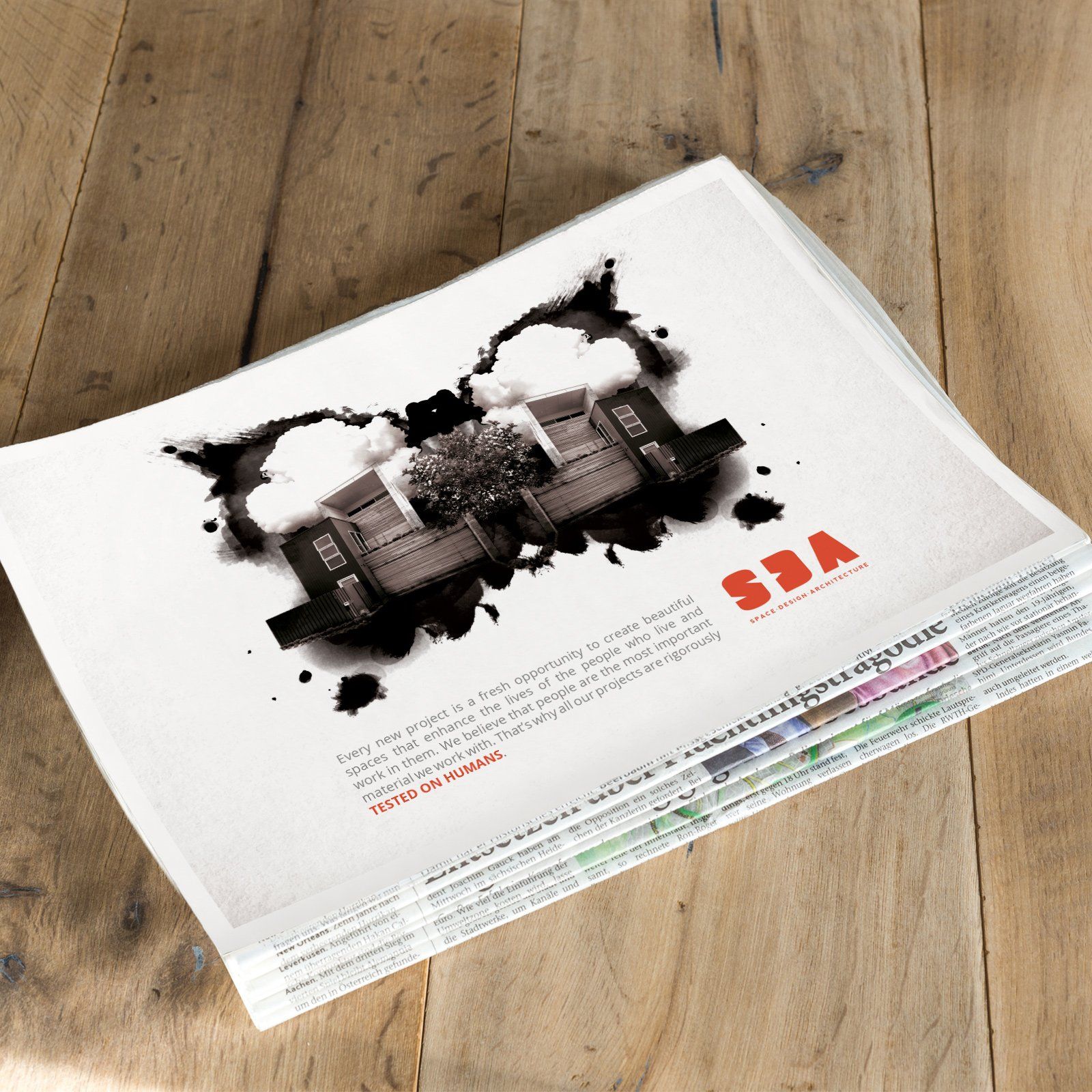 SDA Half Page Press Ad