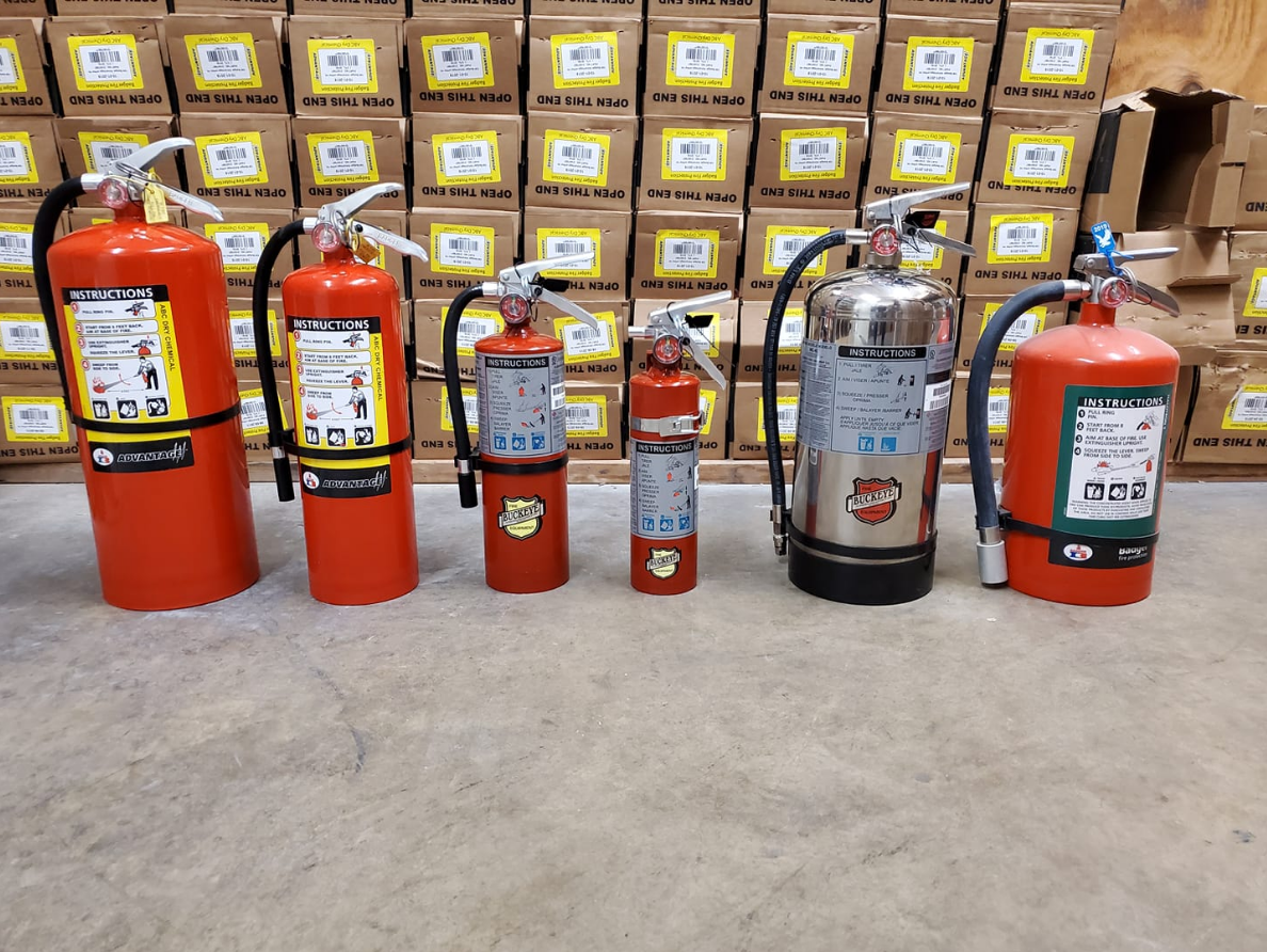 Fire Extinguisher on Wall — Dallas, TX — Eagle Fire Extinguisher Company