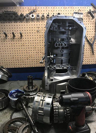 Transmission Cover And Gears