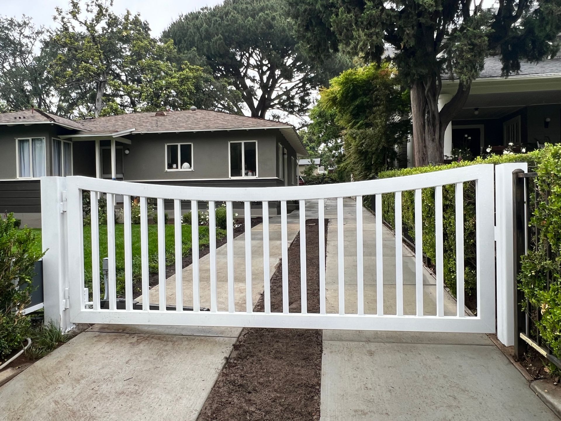 custom driveway gate