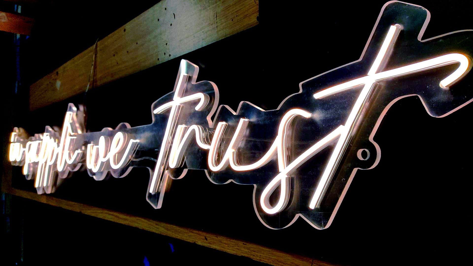 insegne luminose led