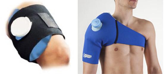 ginocchiera e supporto spalla