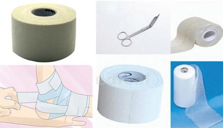 TAPE E SALVAPELLE PER BENDAGGI FUNZIONALI