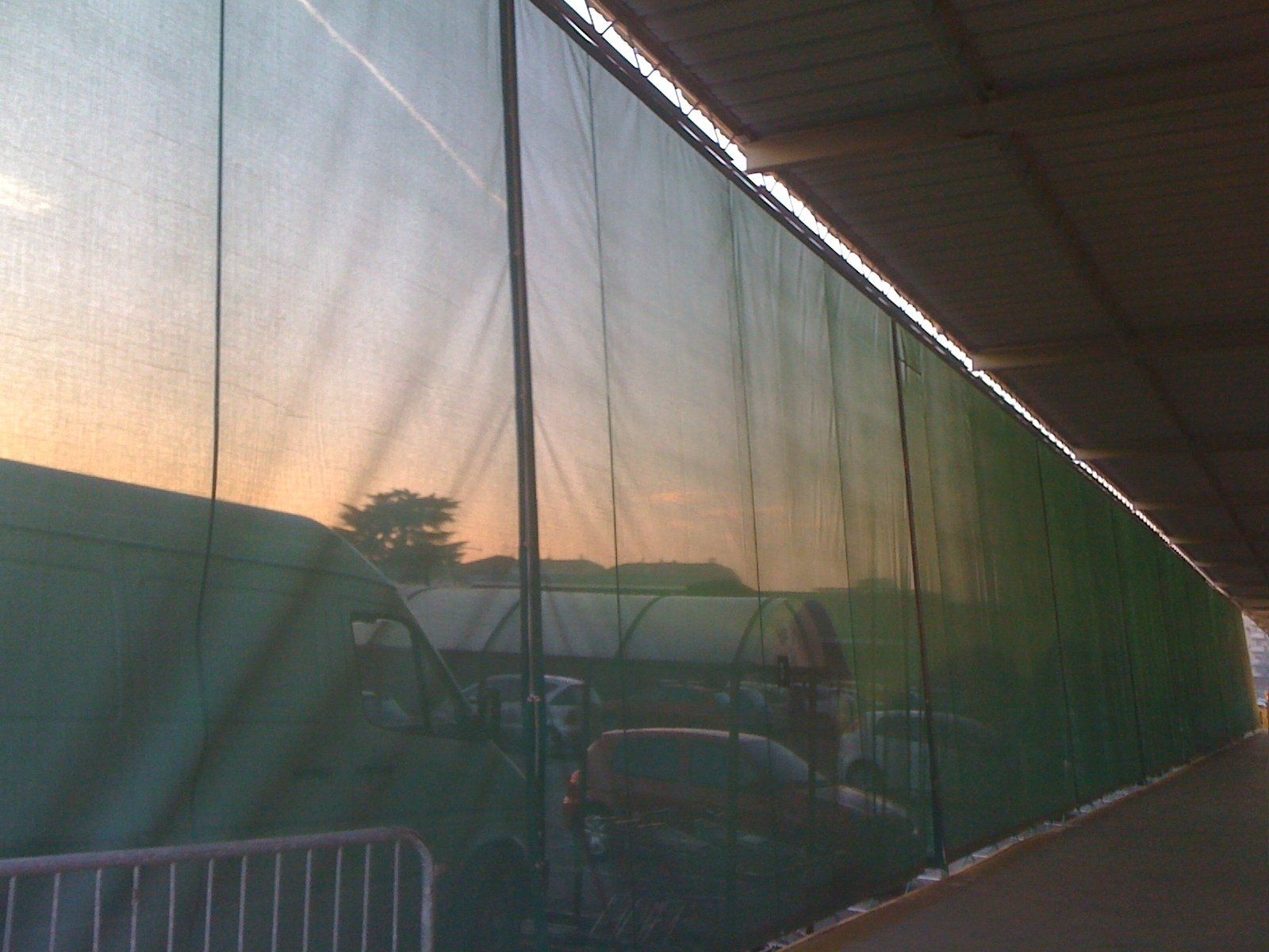 teloni divisori a specchio