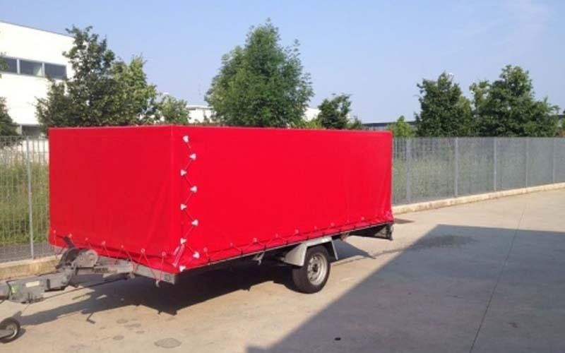carrello camion con rivestimento in PVC