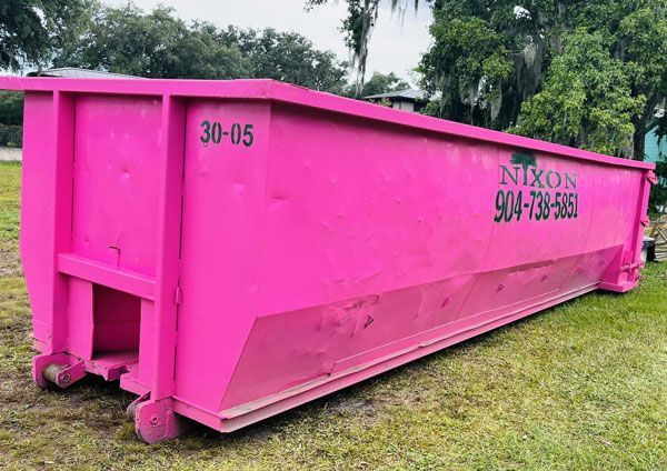 cost to rent a 30 cubic yard dumpster from Nixon Outdoor Services